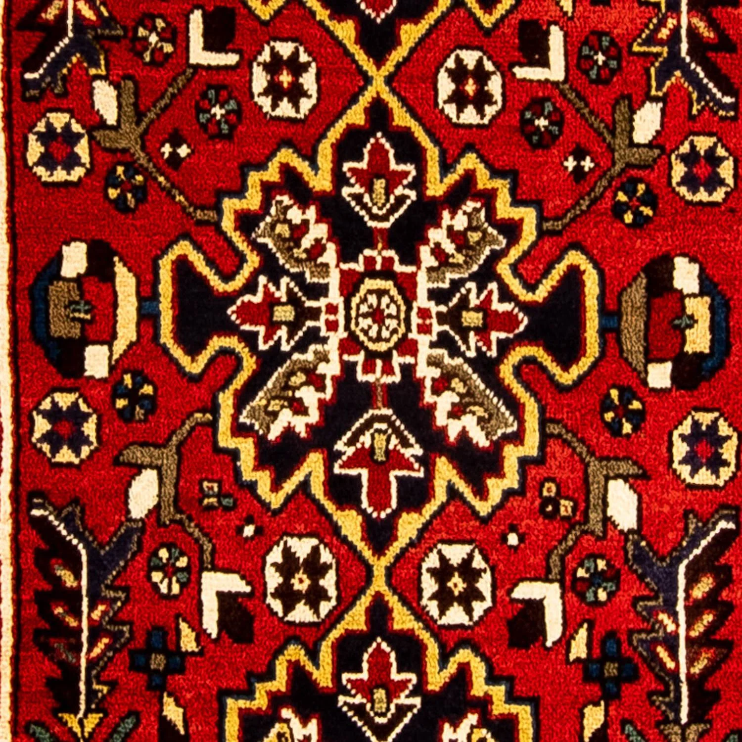 Perserteppich - Nomadic 213 x 86 cm - dunkelrot - Image 2