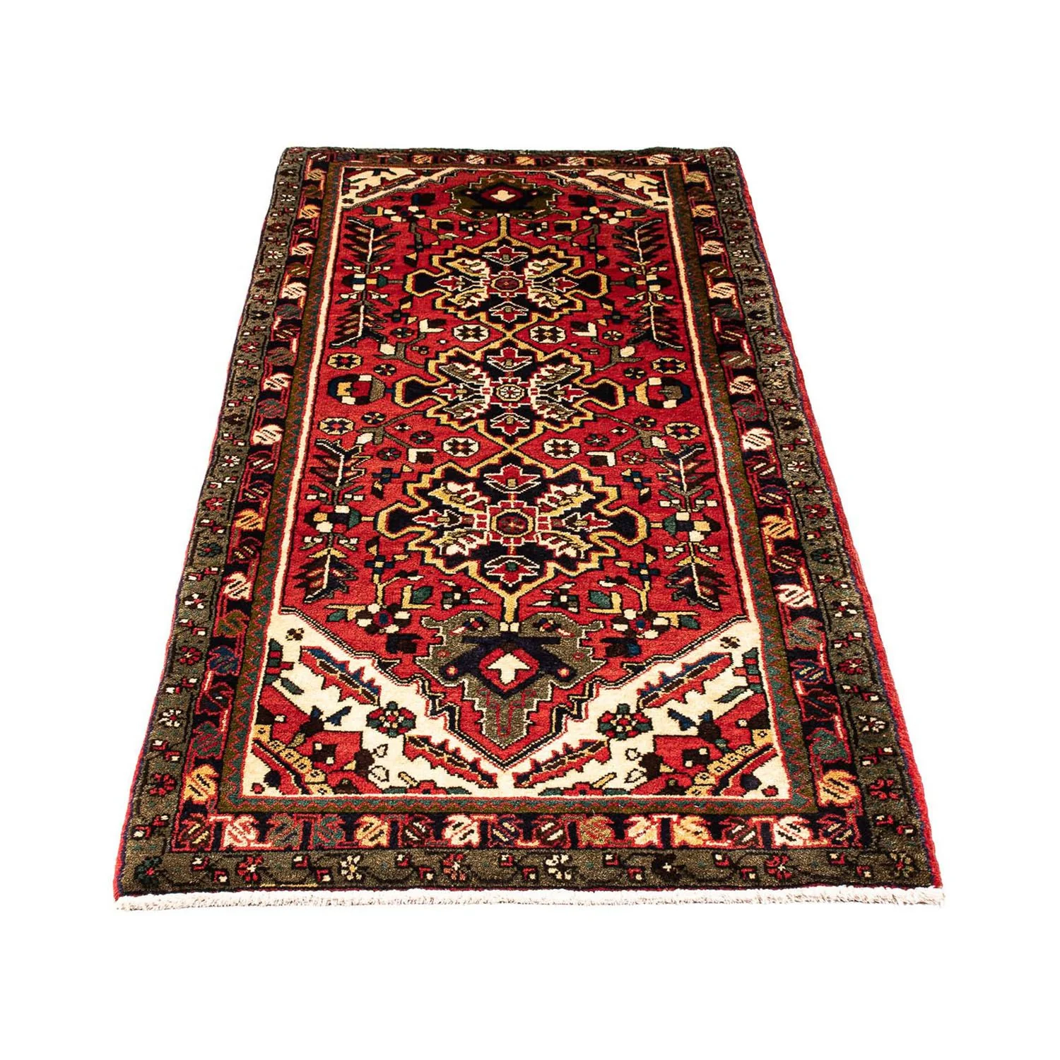 Perserteppich - Nomadic 213 x 86 cm - dunkelrot - Image 5