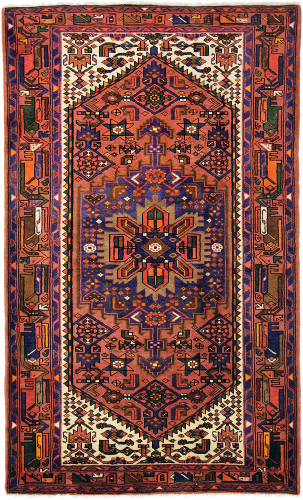 Perserteppich - Nomadic - 215 x 130 cm - rost