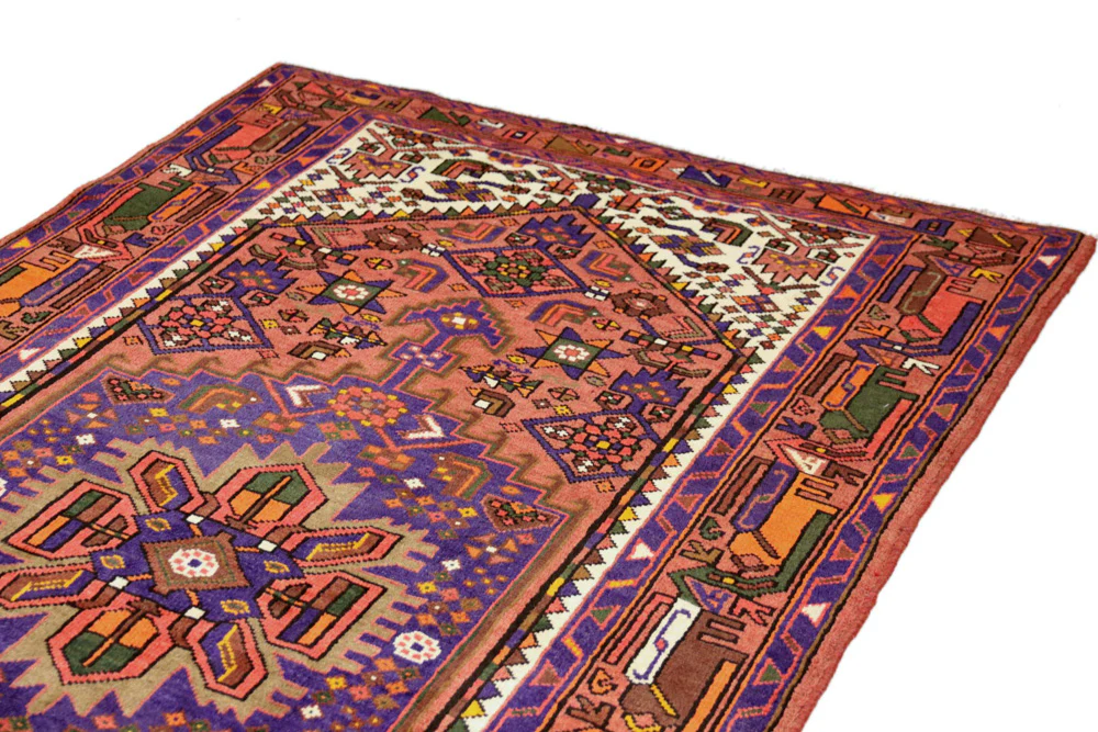 Perserteppich - Nomadic - 215 x 130 cm - rost - Image 4
