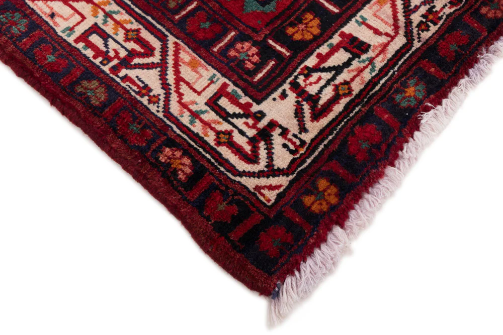 Perserteppich - Nomadic - 215 x 138 cm - dunkelrot - Image 6