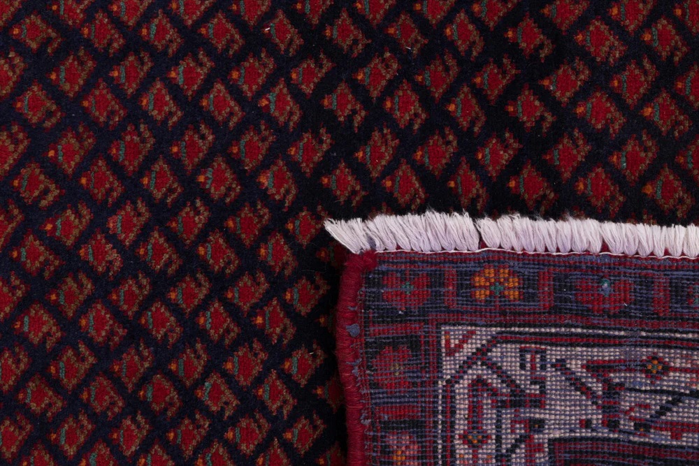 Perserteppich - Nomadic - 215 x 138 cm - dunkelrot - Image 7