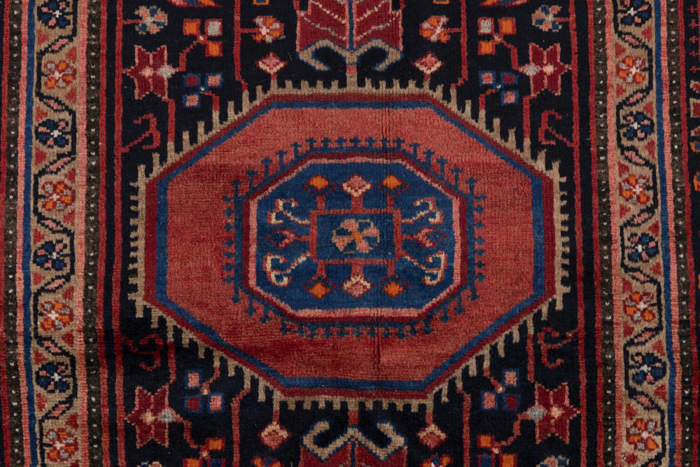 Perserteppich - Nomadic - 220 x 115 cm - dunkelrot - Image 8