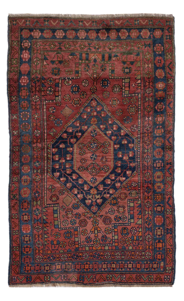 Hamadan Teppich 220x125cm - Perserteppich