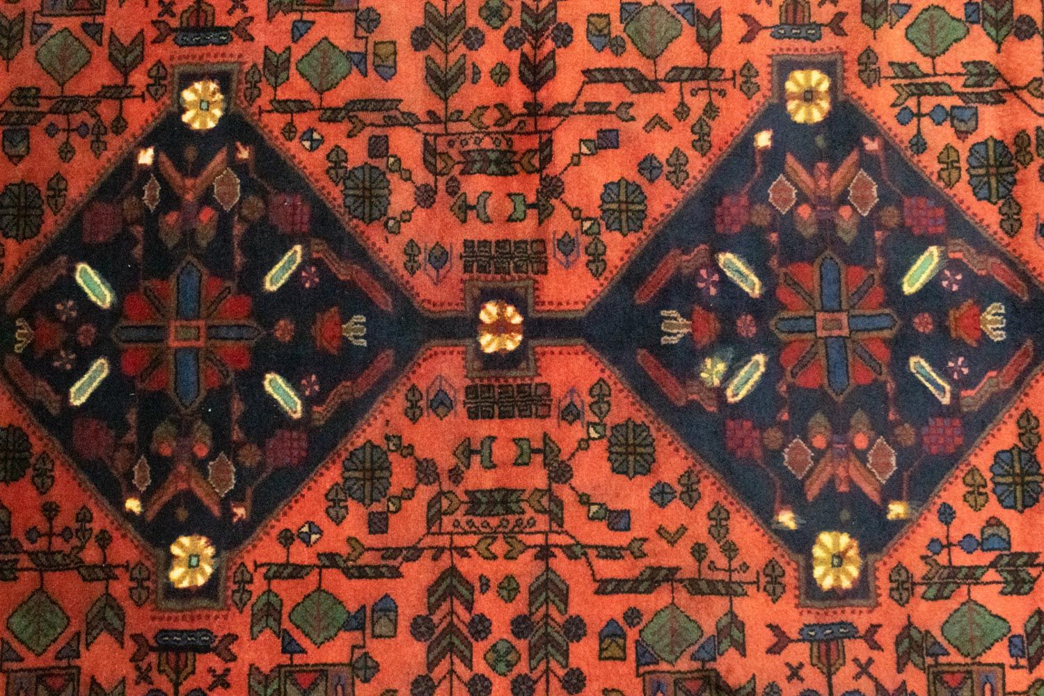 Hamadan Teppich 222x154cm - Perserteppich - Image 2