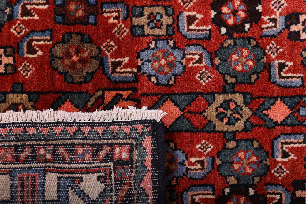 Perserteppich - Nomadic - 225 x 130 cm - dunkelrot - Image 8