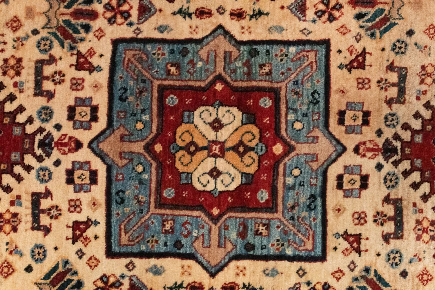 Perserteppich - Nomadic 230 x 90 cm - beige - Image 2