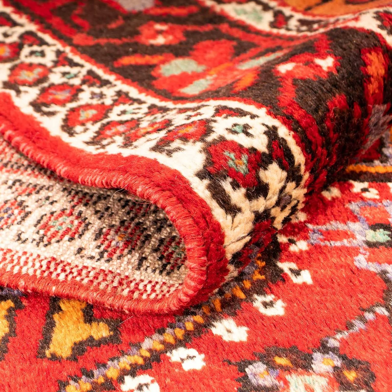 Perserteppich - Nomadic 234 x 151 cm - hellrot - Image 4