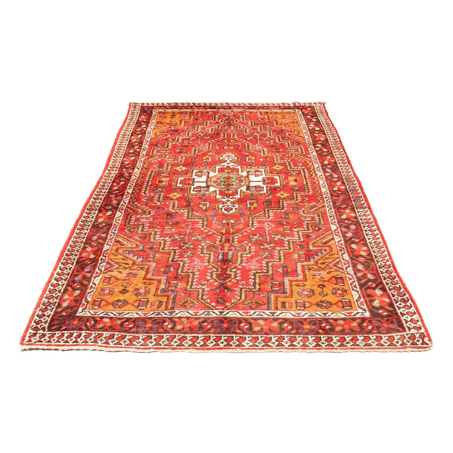 Perserteppich - Nomadic 234 x 151 cm - hellrot - Image 5