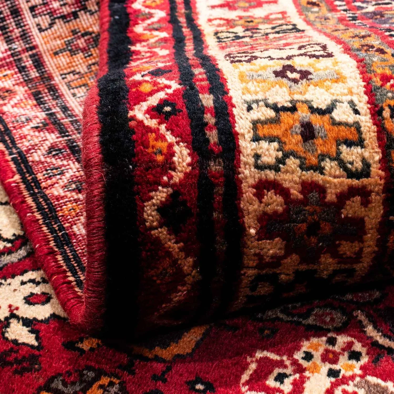 Perserteppich - Nomadic 237 x 175 cm - dunkelrot - Image 4