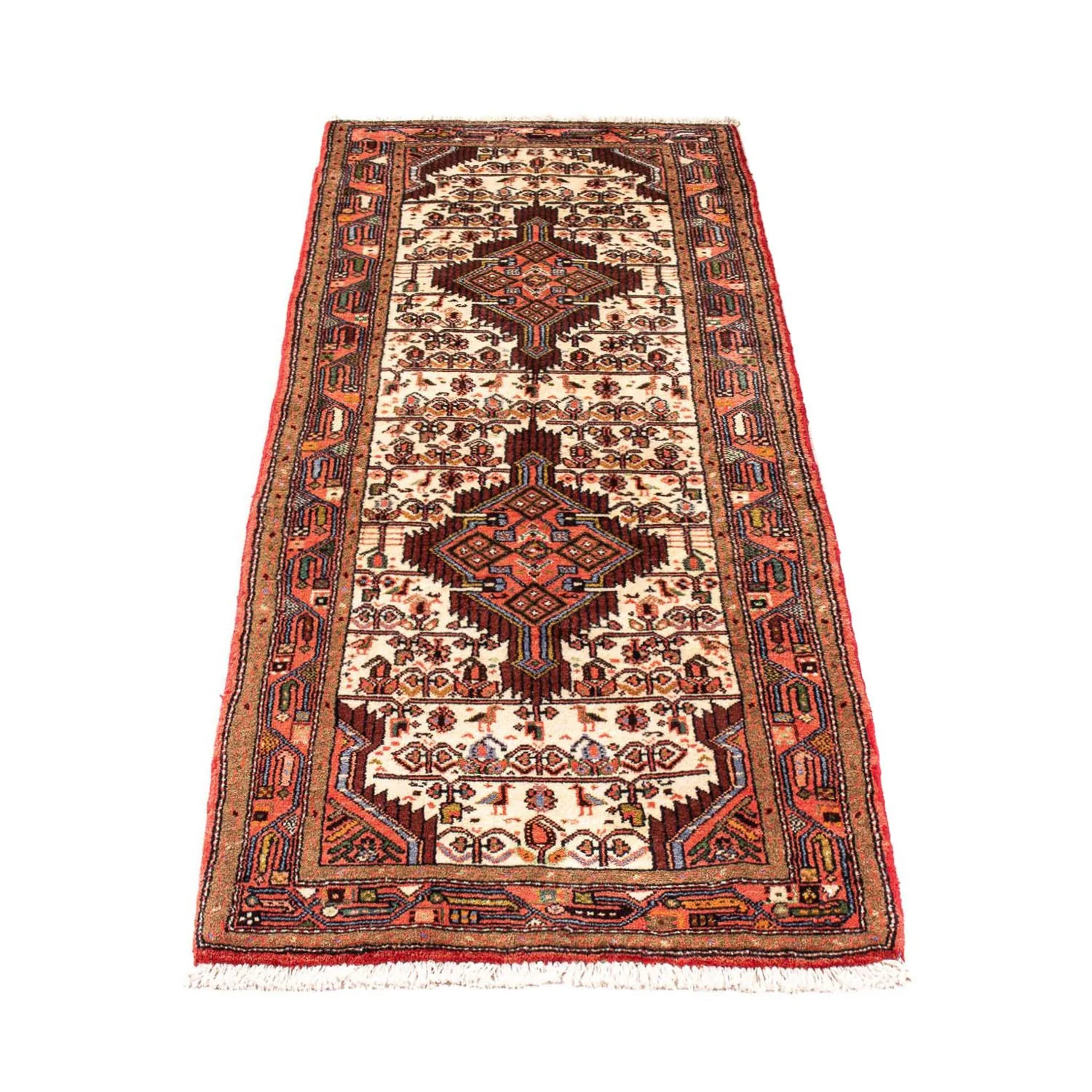 Perserteppich - Nomadic 240 x 70 cm - beige - Image 5