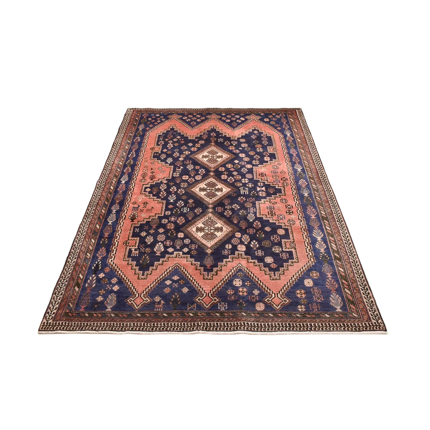 Perserteppich - Nomadic - 241 x 161 cm - rosa - Image 5