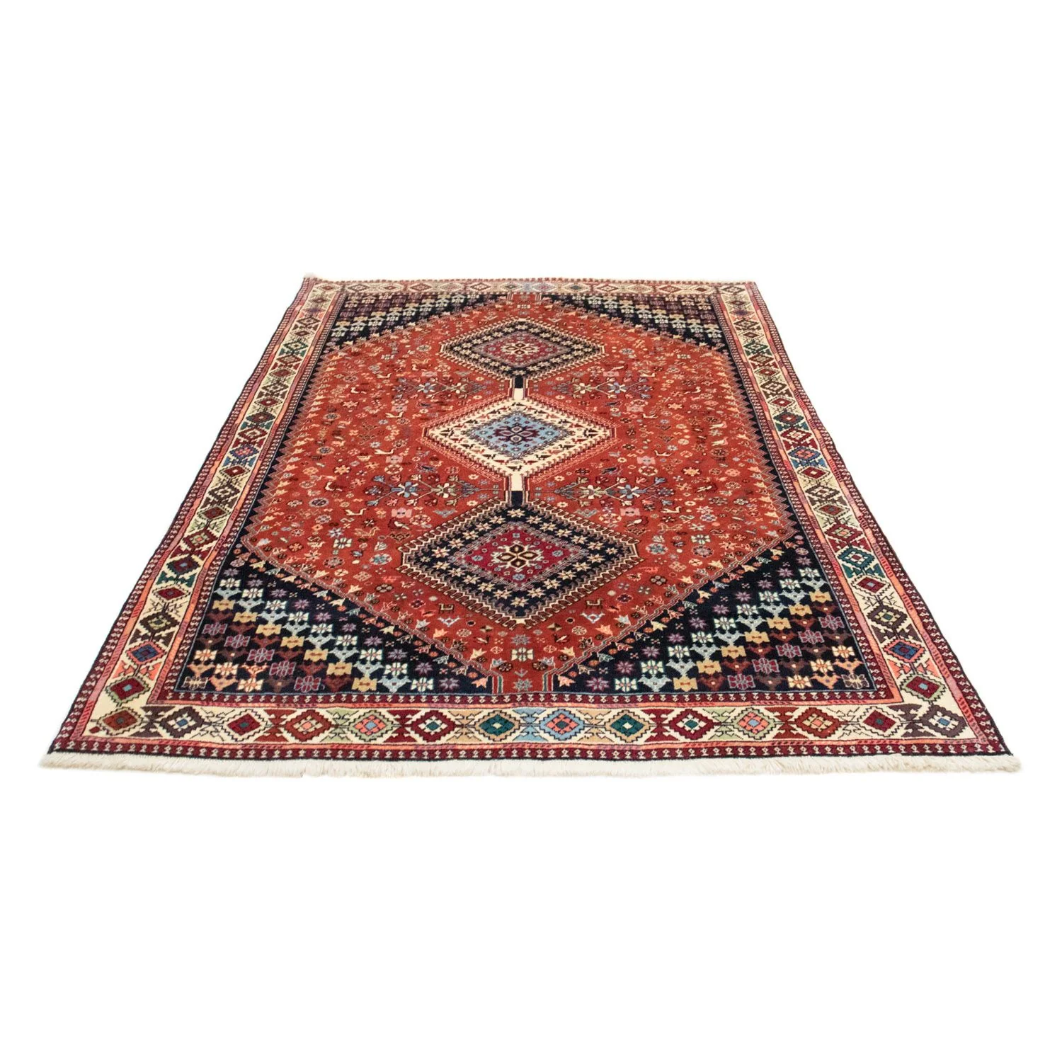 Perserteppich - Nomadic 243 x 152 cm - rot - Image 5