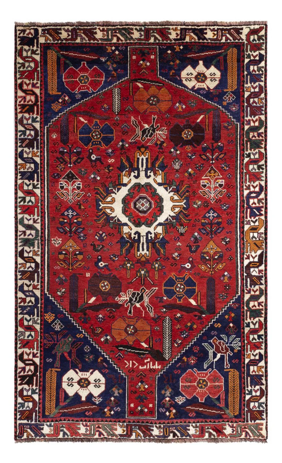 Ghashghai Teppich 245x156cm - Perserteppich