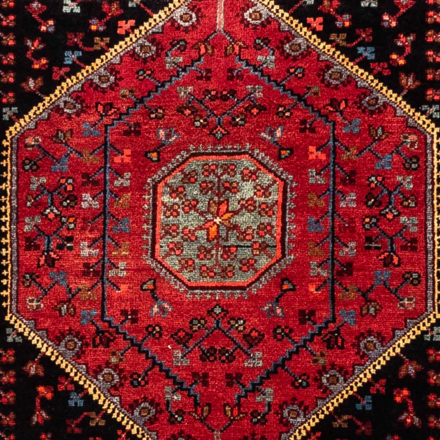 Perserteppich - Nomadic 246 x 136 cm - dunkelblau - Image 2