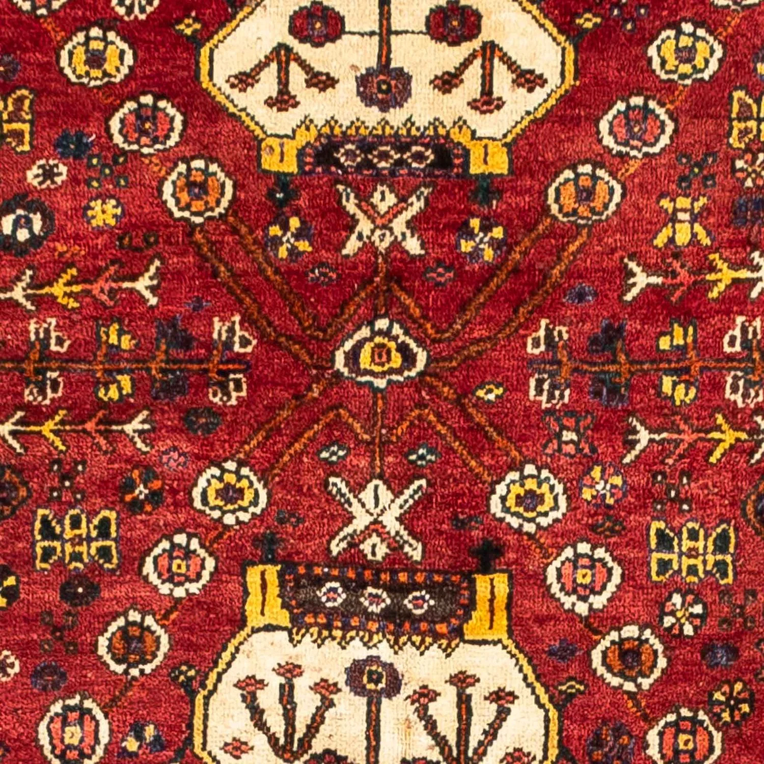Perserteppich - Nomadic 250 x 153 cm - dunkelrot - Image 2