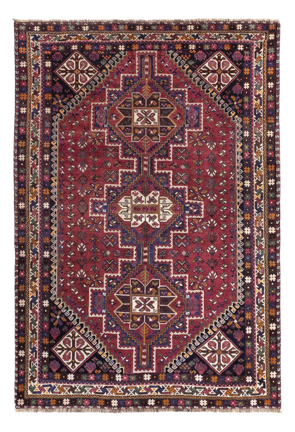 Ghashghai Teppich 254x180cm - Perserteppich