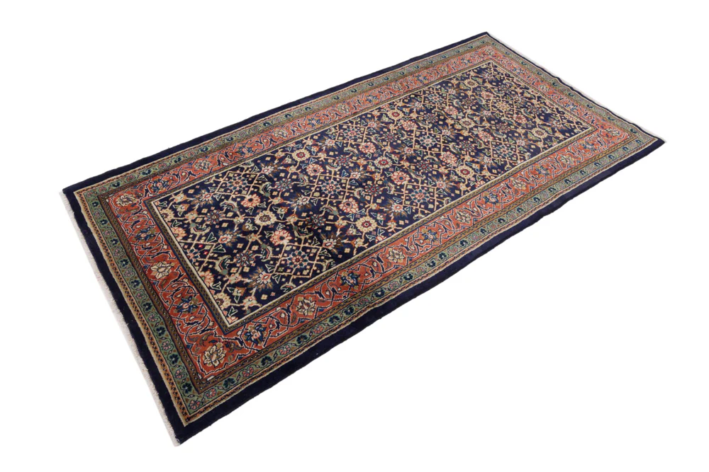 Perserteppich - Nomadic - 255 x 136 cm - dunkelblau - Image 2
