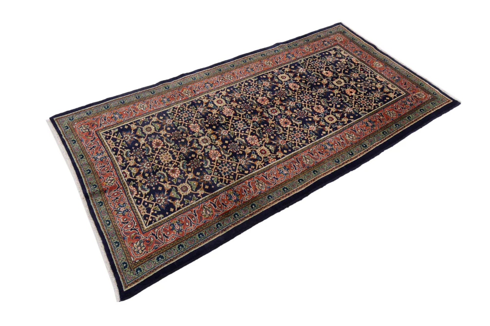 Perserteppich - Nomadic - 255 x 136 cm - dunkelblau - Image 3