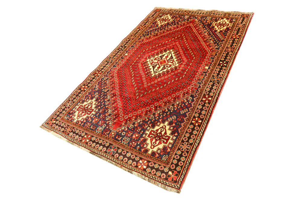 Perserteppich - Nomadic - 256 x 156 cm - rot - Image 3