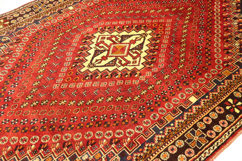 Perserteppich - Nomadic - 256 x 156 cm - rot - Image 4