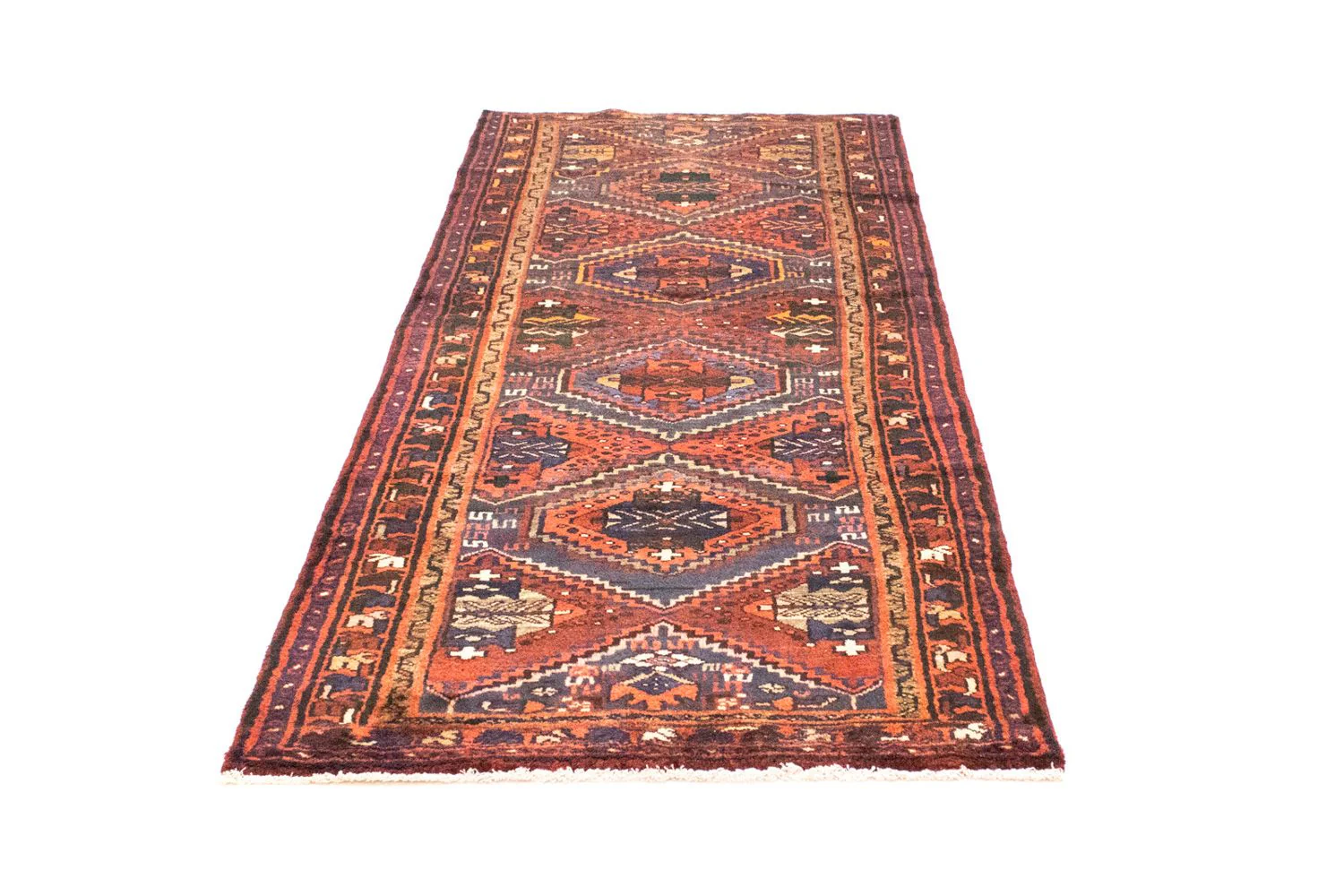 Perserteppich - Nomadic 260 x 100 cm - braun - Image 5