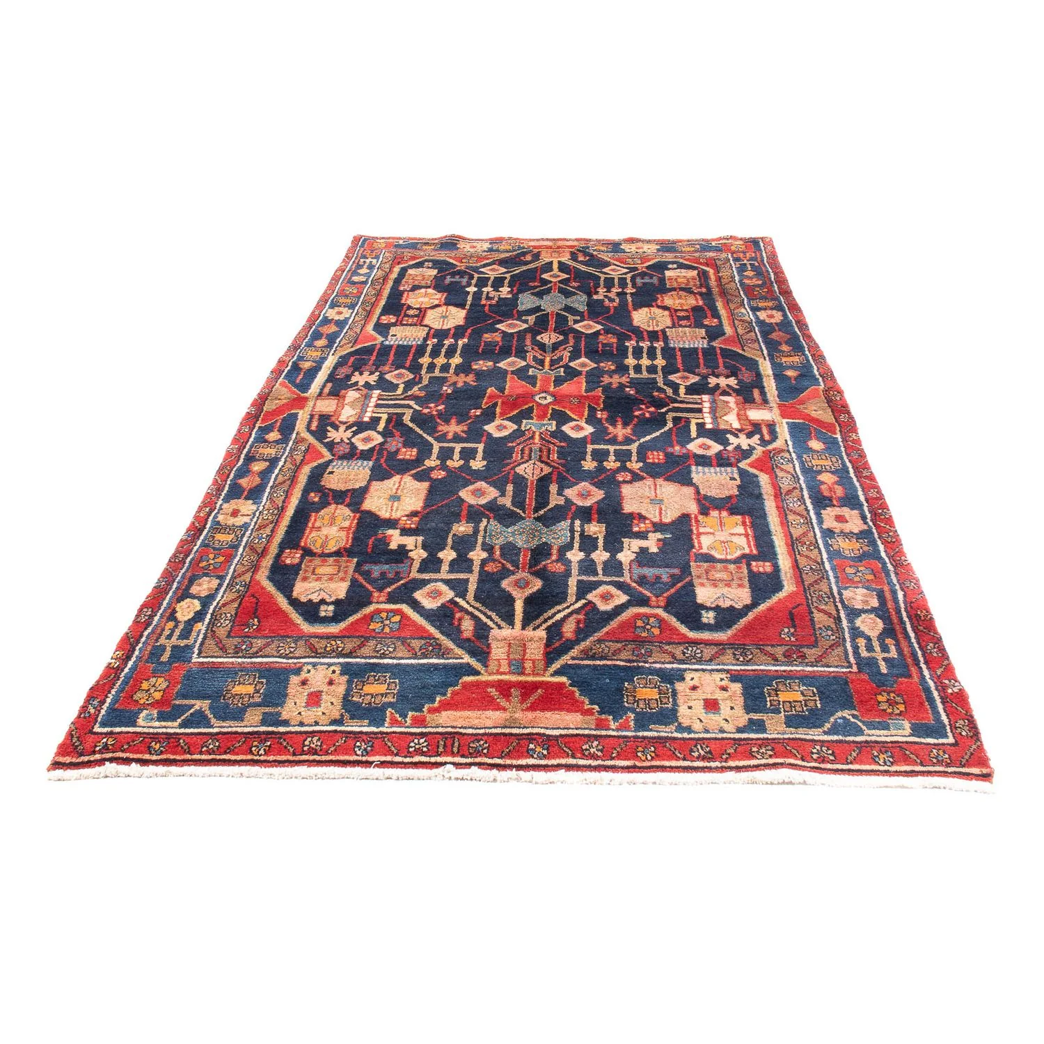 Perserteppich - Nomadic - 274 x 150 cm - dunkelblau - Image 5