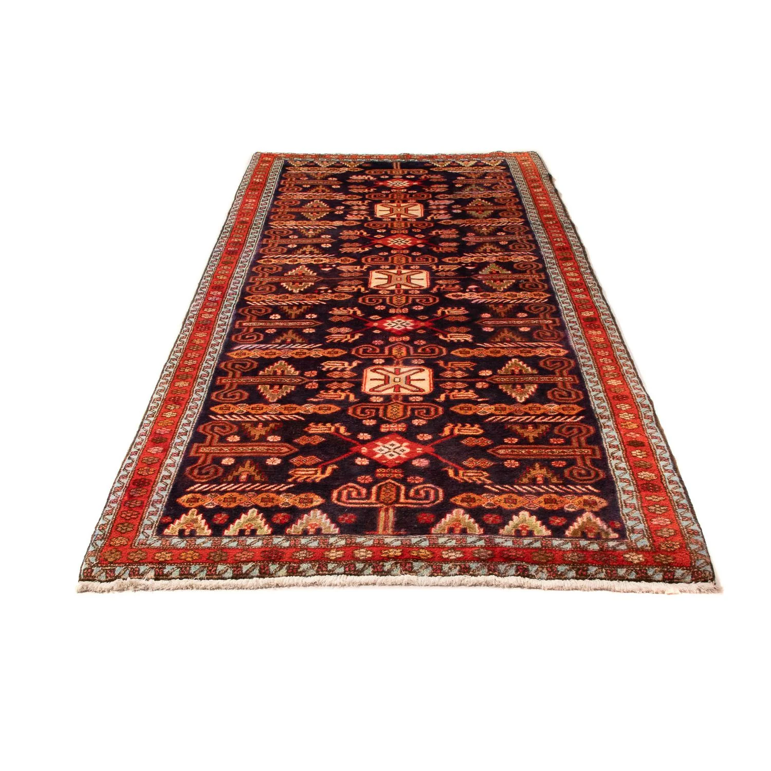 Perserteppich - Nomadic 280 x 130 cm - dunkelblau - Image 5