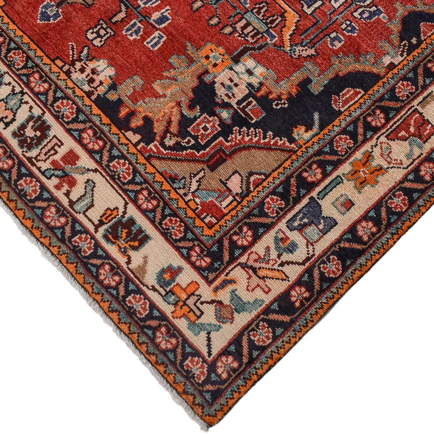 Perserteppich - Nomadic - 280 x 151 cm - rot - Image 2
