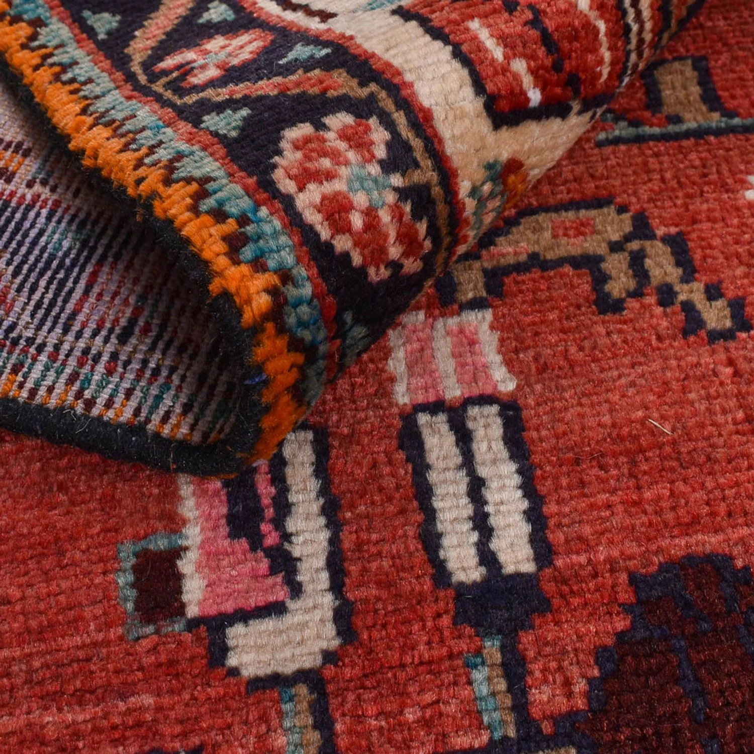 Perserteppich - Nomadic - 280 x 151 cm - rot - Image 4