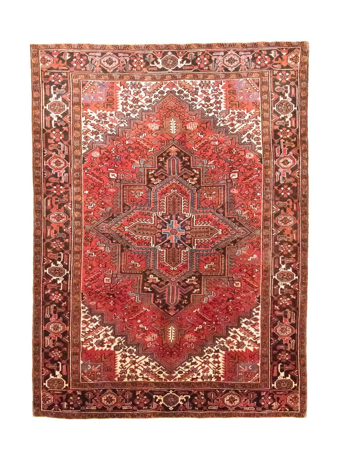 Perserteppich - Nomadic 280 x 203 cm - rost