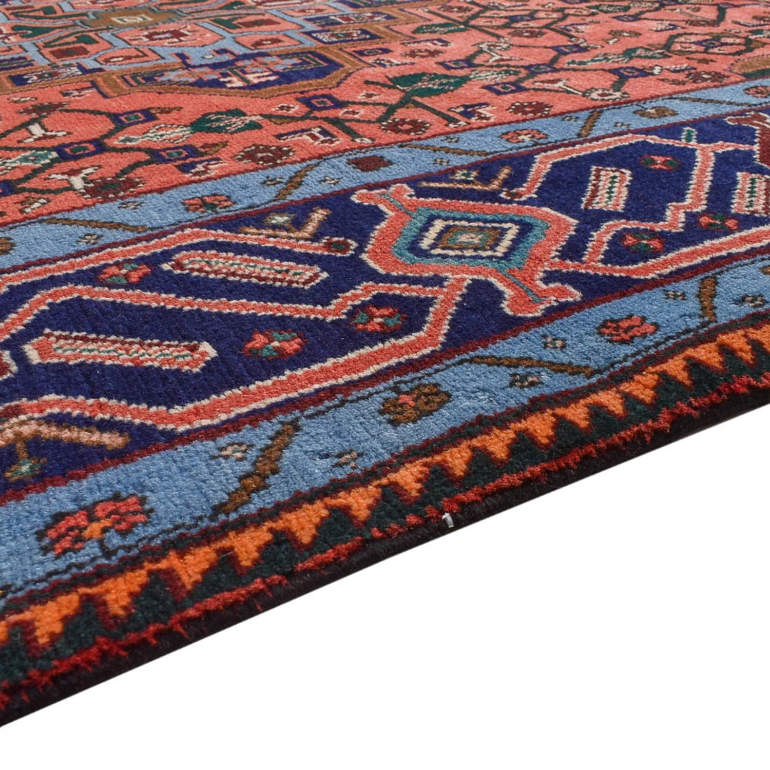 Perserteppich - Nomadic - 286 x 150 cm - hellrot - Image 3