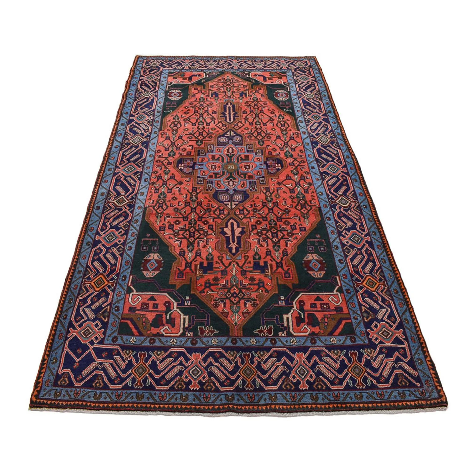 Perserteppich - Nomadic - 286 x 150 cm - hellrot - Image 5