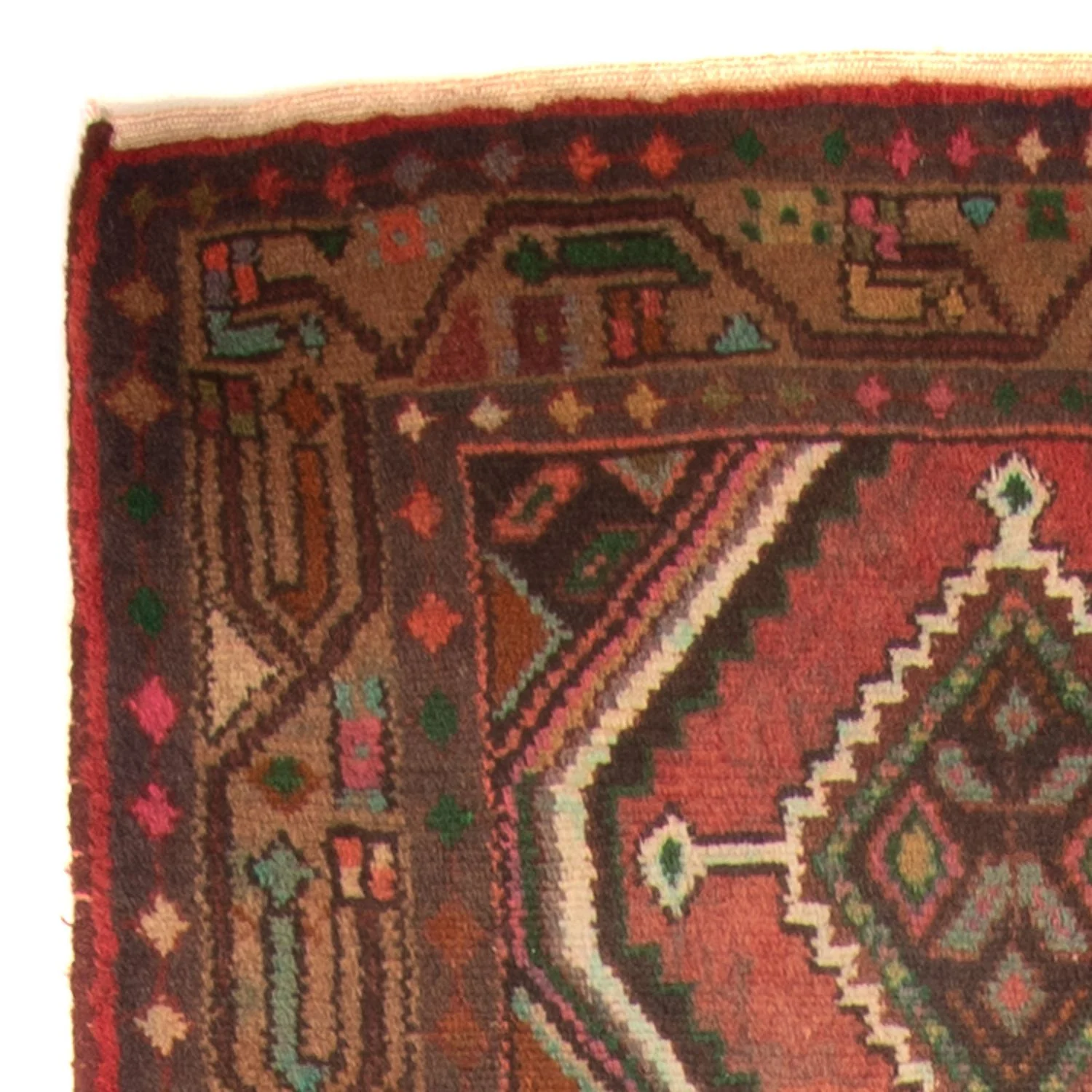 Perserteppich - Nomadic 290 x 86 cm - hellrot - Image 3