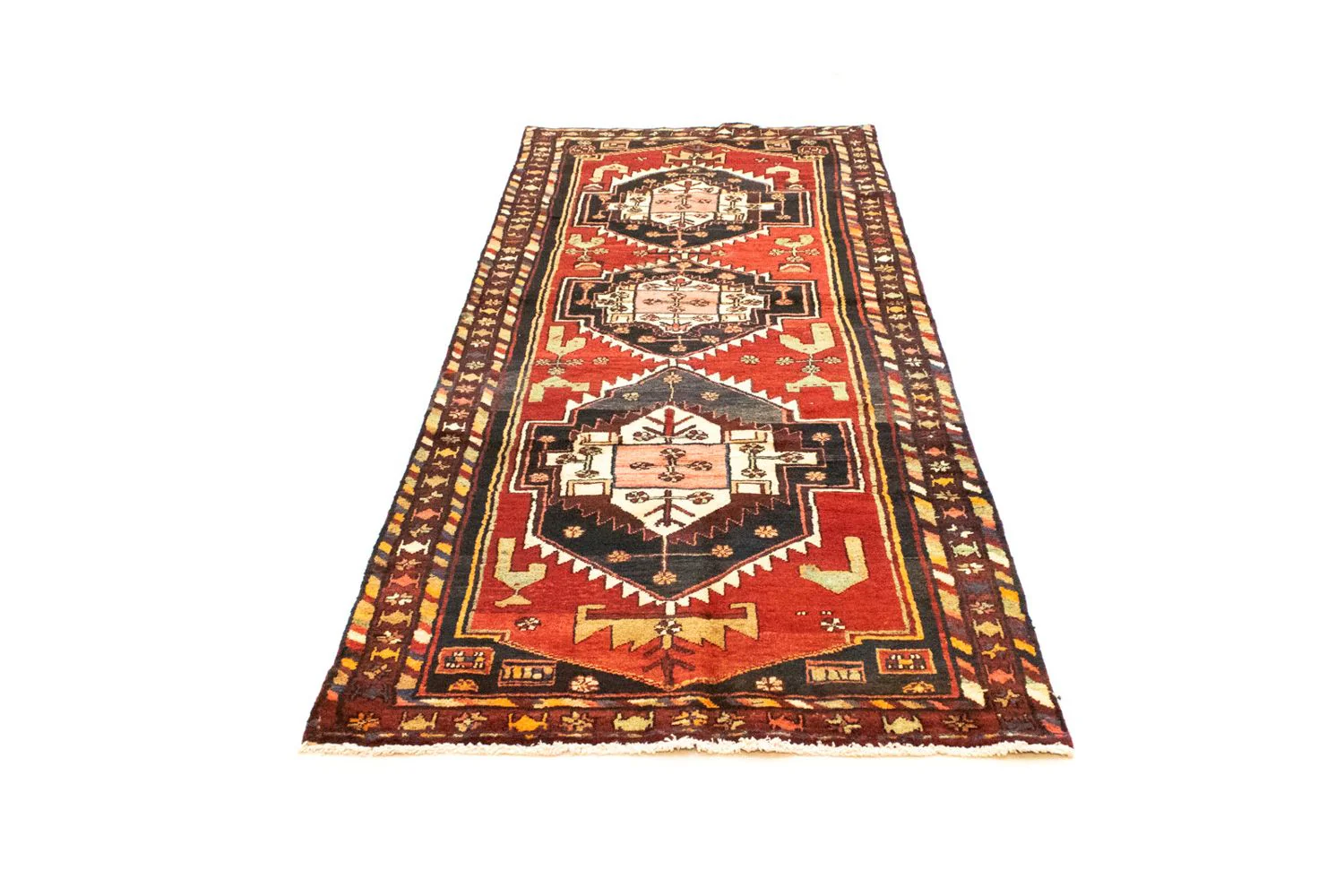 Perserteppich - Nomadic 292 x 105 cm - rot - Image 5
