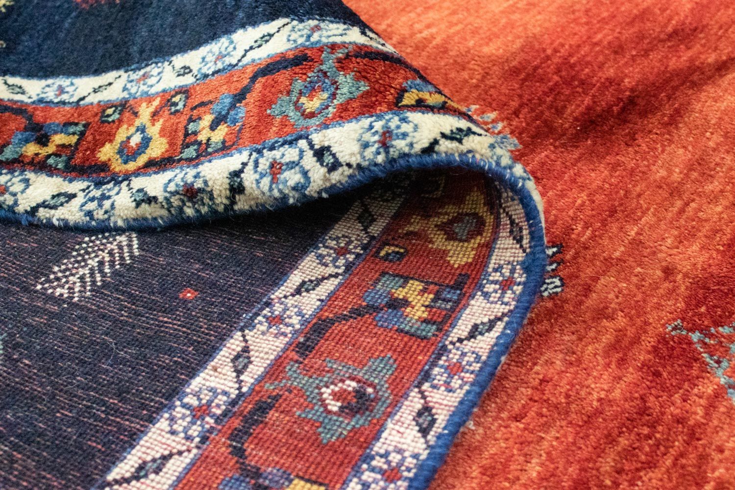 Perserteppich - Nomadic 292 x 259 cm - blau - Image 3