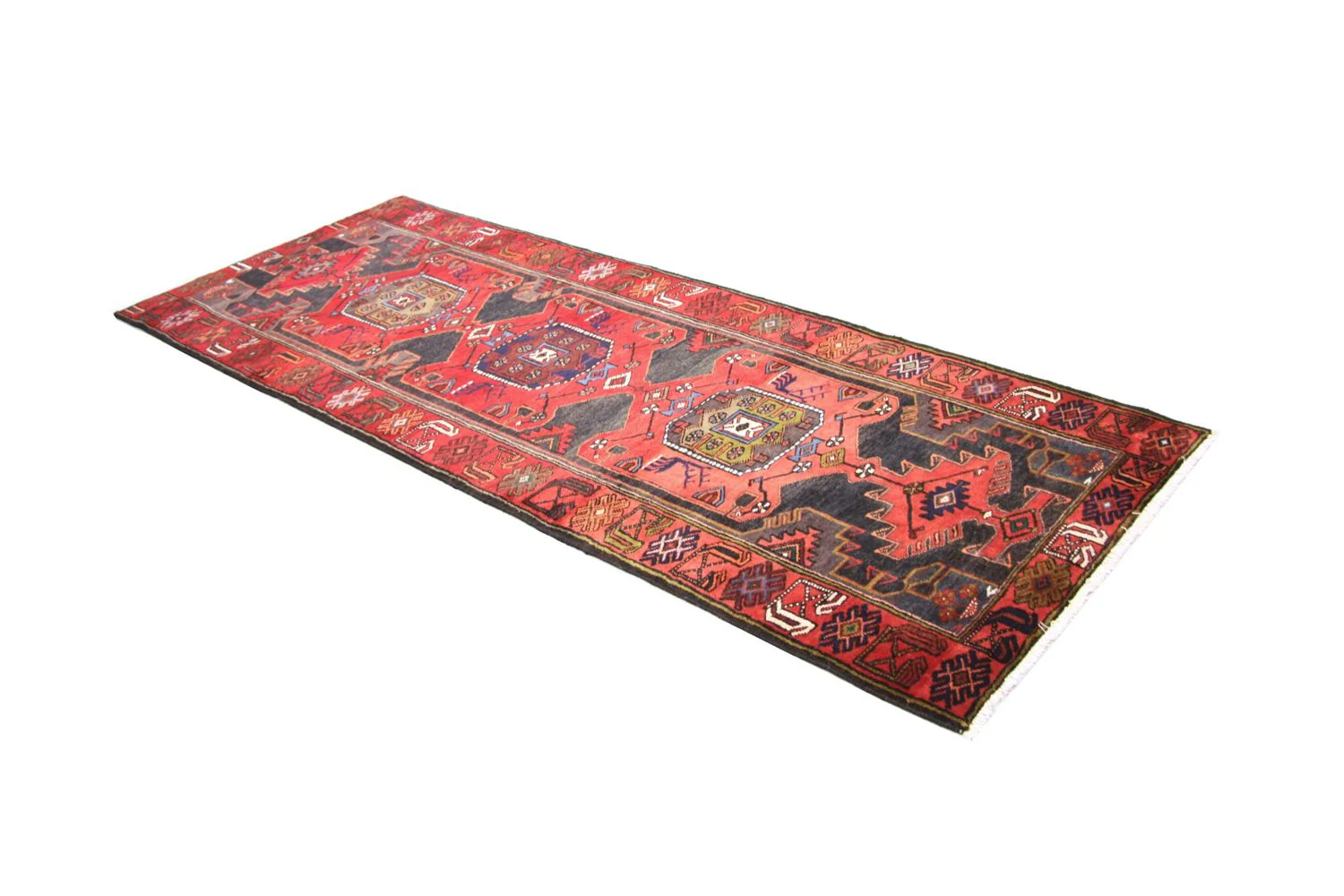 Perserteppich - Nomadic 294 x 104 cm - rot - Image 2