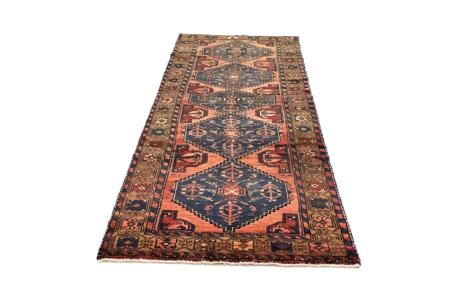 Perserteppich - Nomadic 295 x 104 cm - blau - Image 5