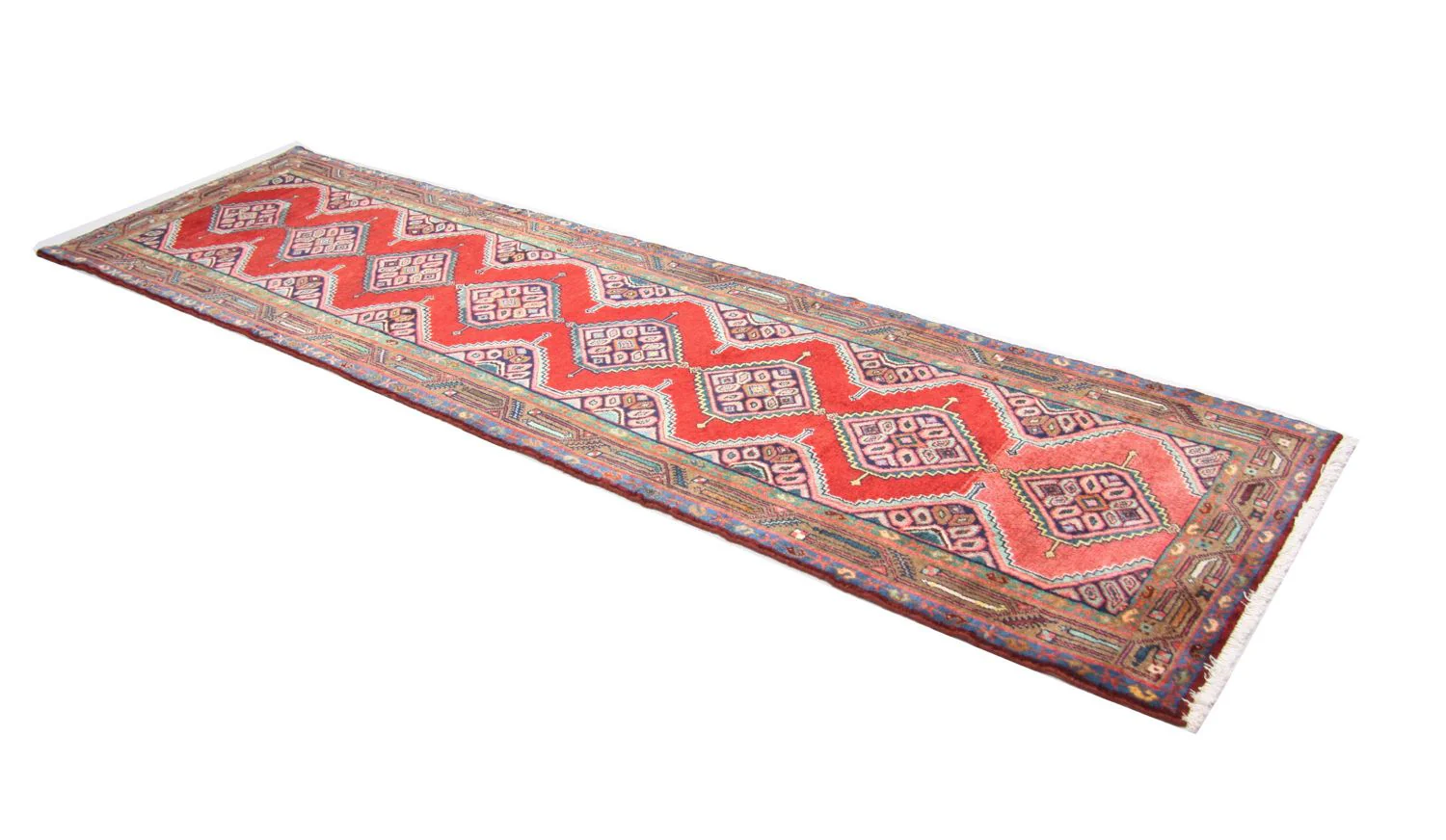 Perserteppich - Nomadic 295 x 76 cm - rot - Image 3