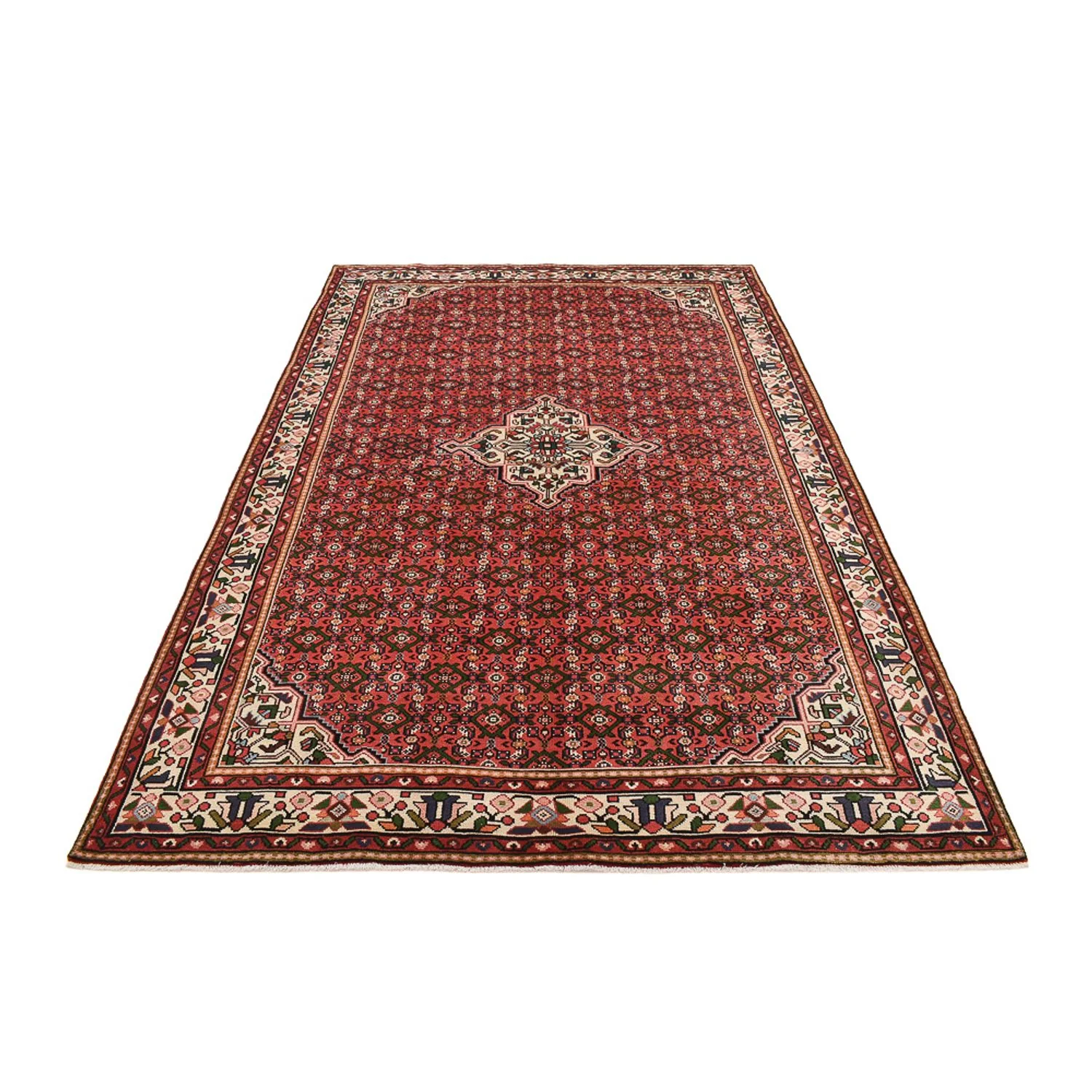 Perserteppich - Nomadic - 297 x 191 cm - hellrot - Image 5