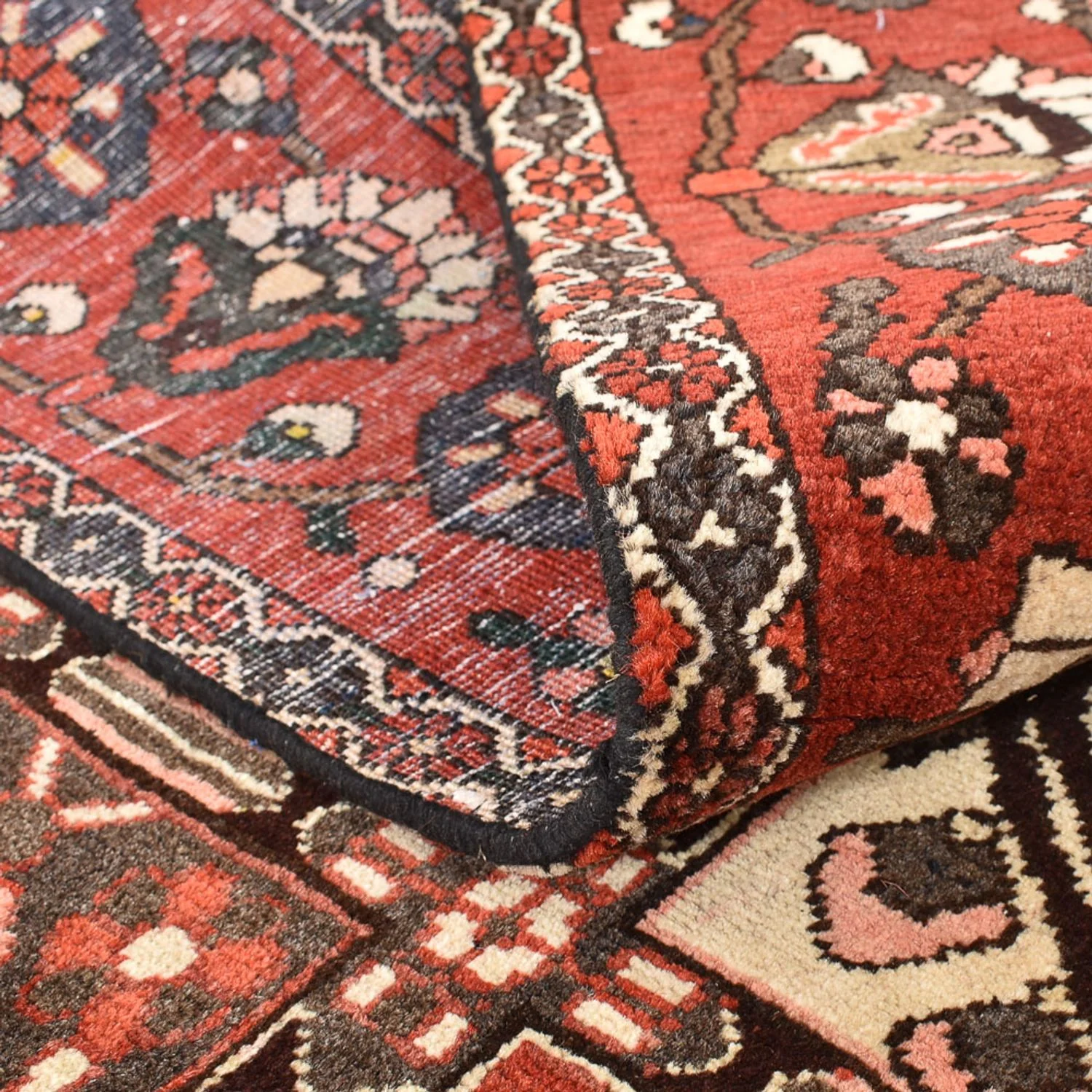 Perserteppich - Nomadic - 297 x 205 cm - dunkelrot - Image 4