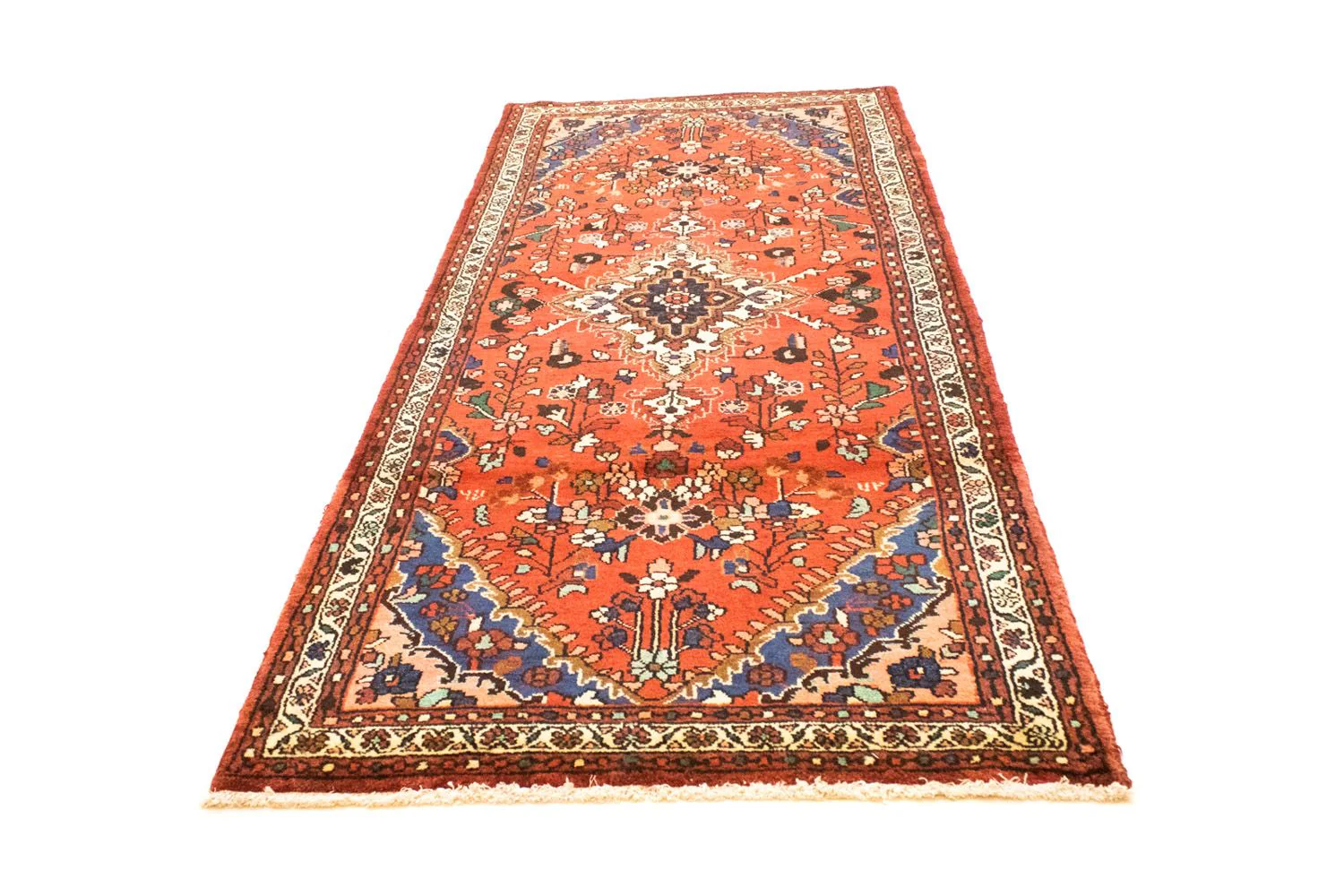 Perserteppich - Nomadic 298 x 115 cm - orange - Image 5