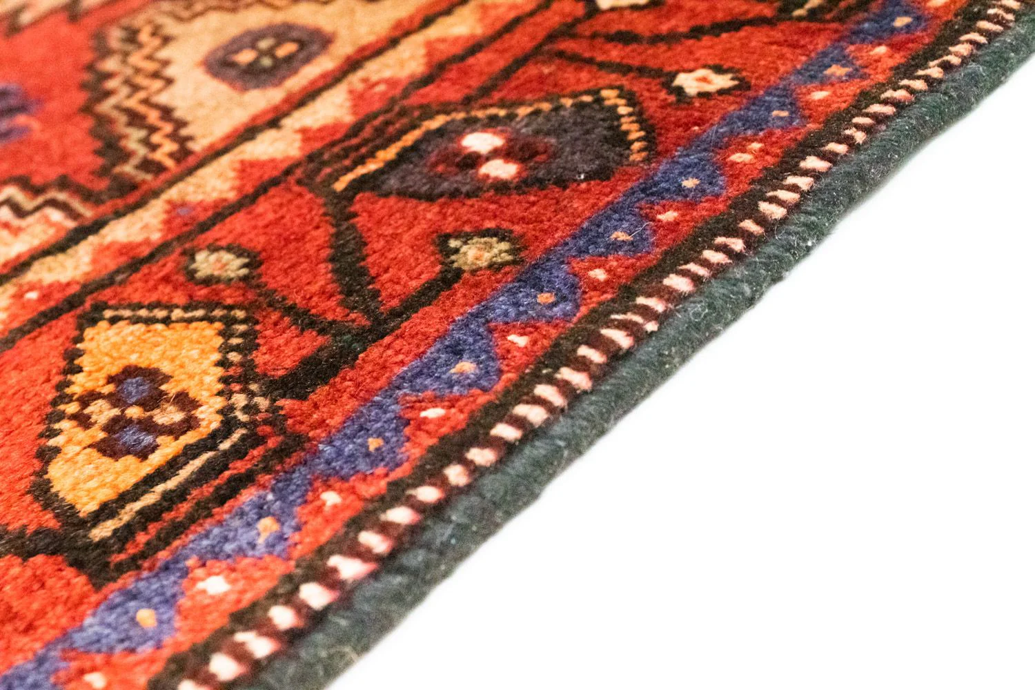 Perserteppich - Nomadic 300 x 108 cm - blau - Image 3