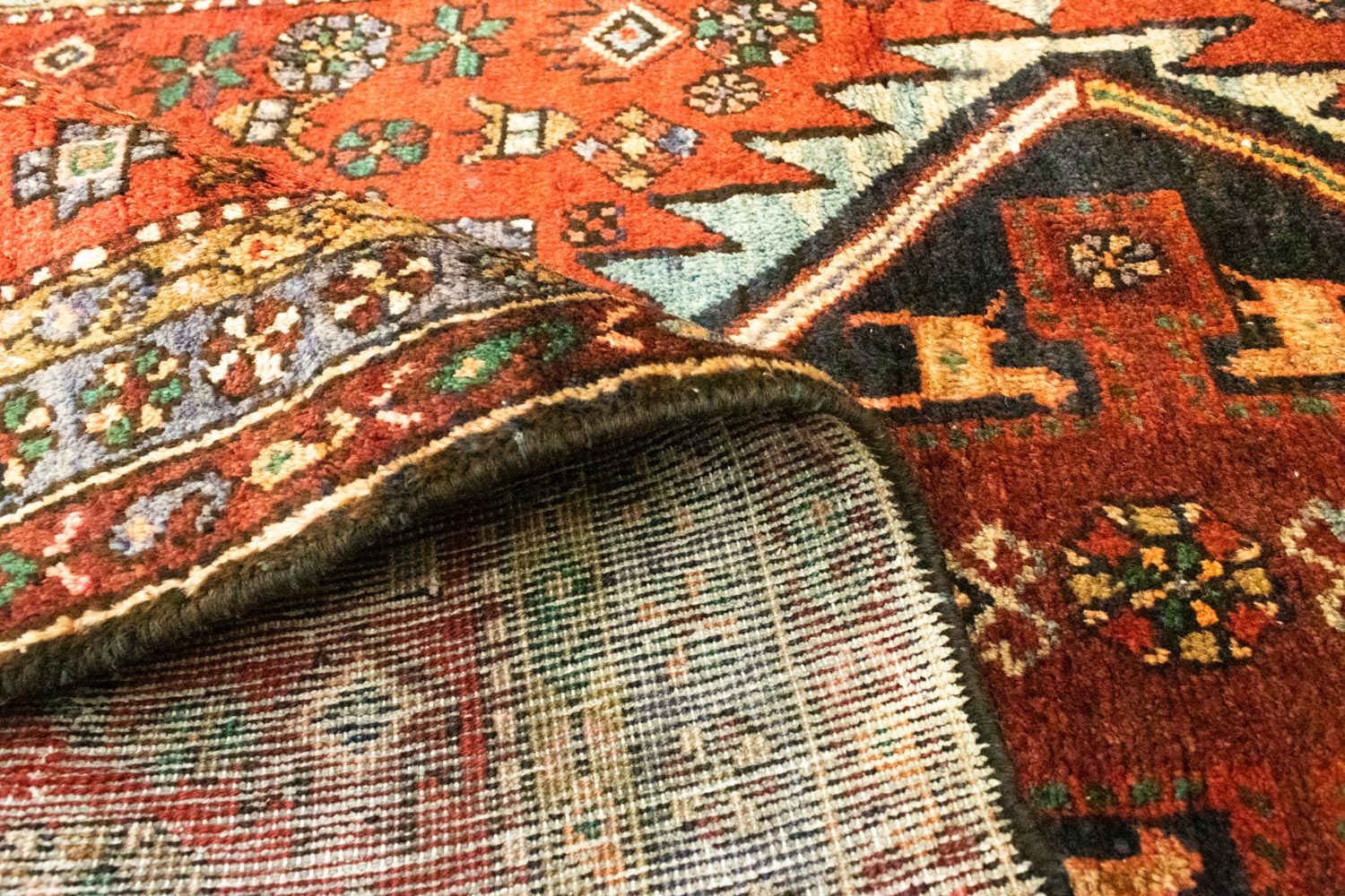 Perserteppich - Nomadic 300 x 114 cm - orange - Image 4