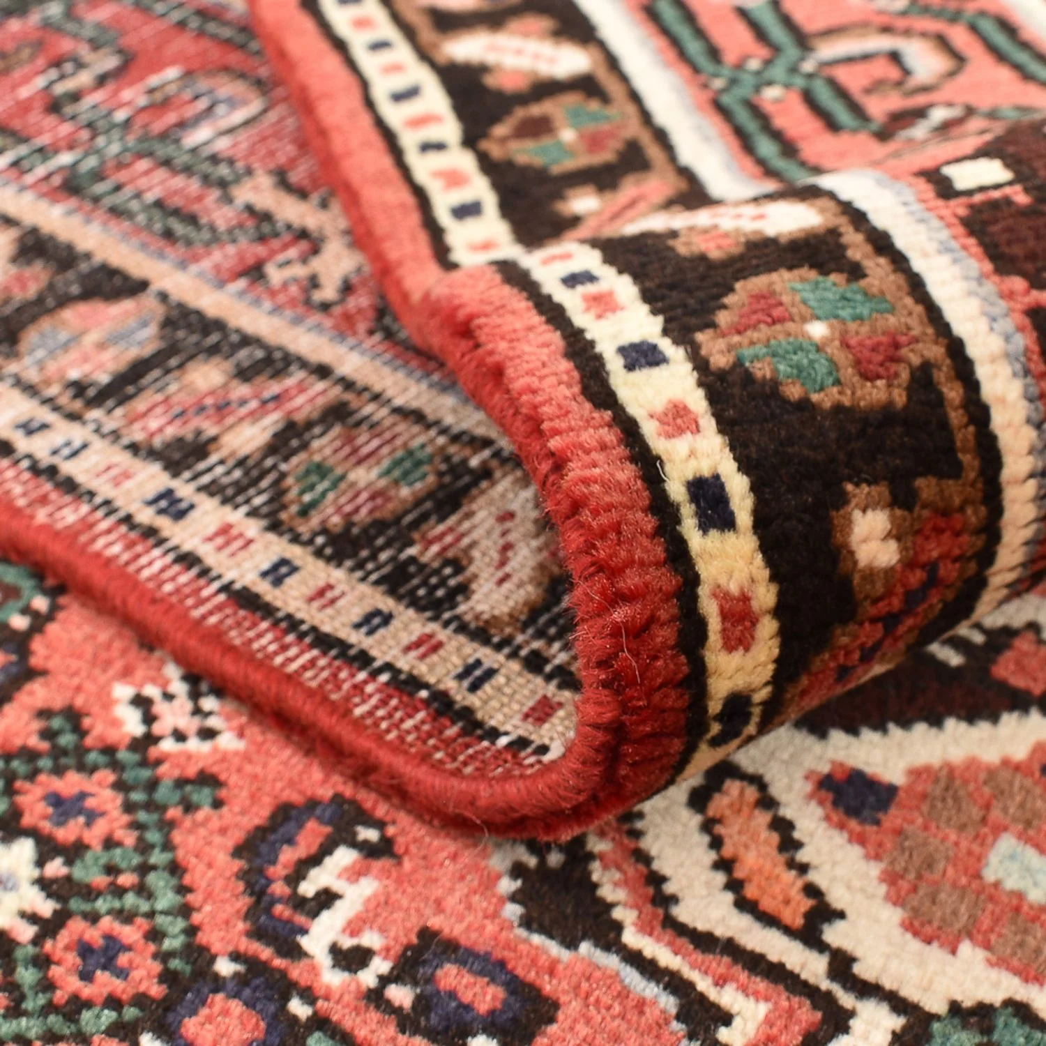 Perserteppich - Nomadic - 300 x 211 cm - hellrot - Image 4