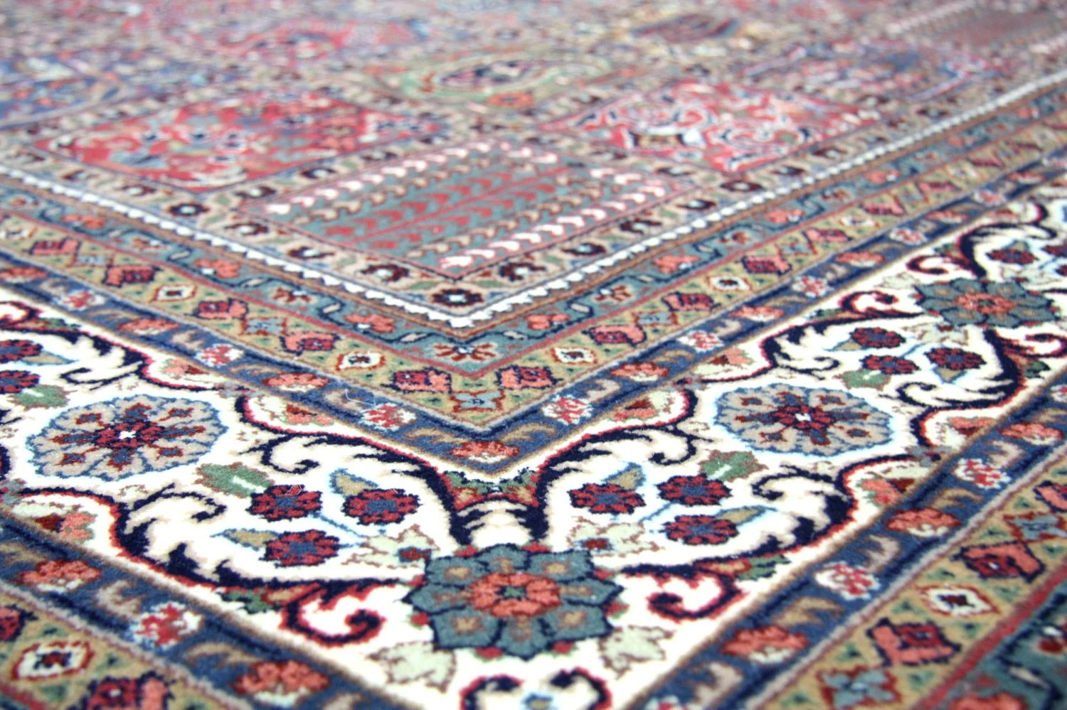 Perserteppich - Nomadic 301 x 198 cm - blau - Image 3