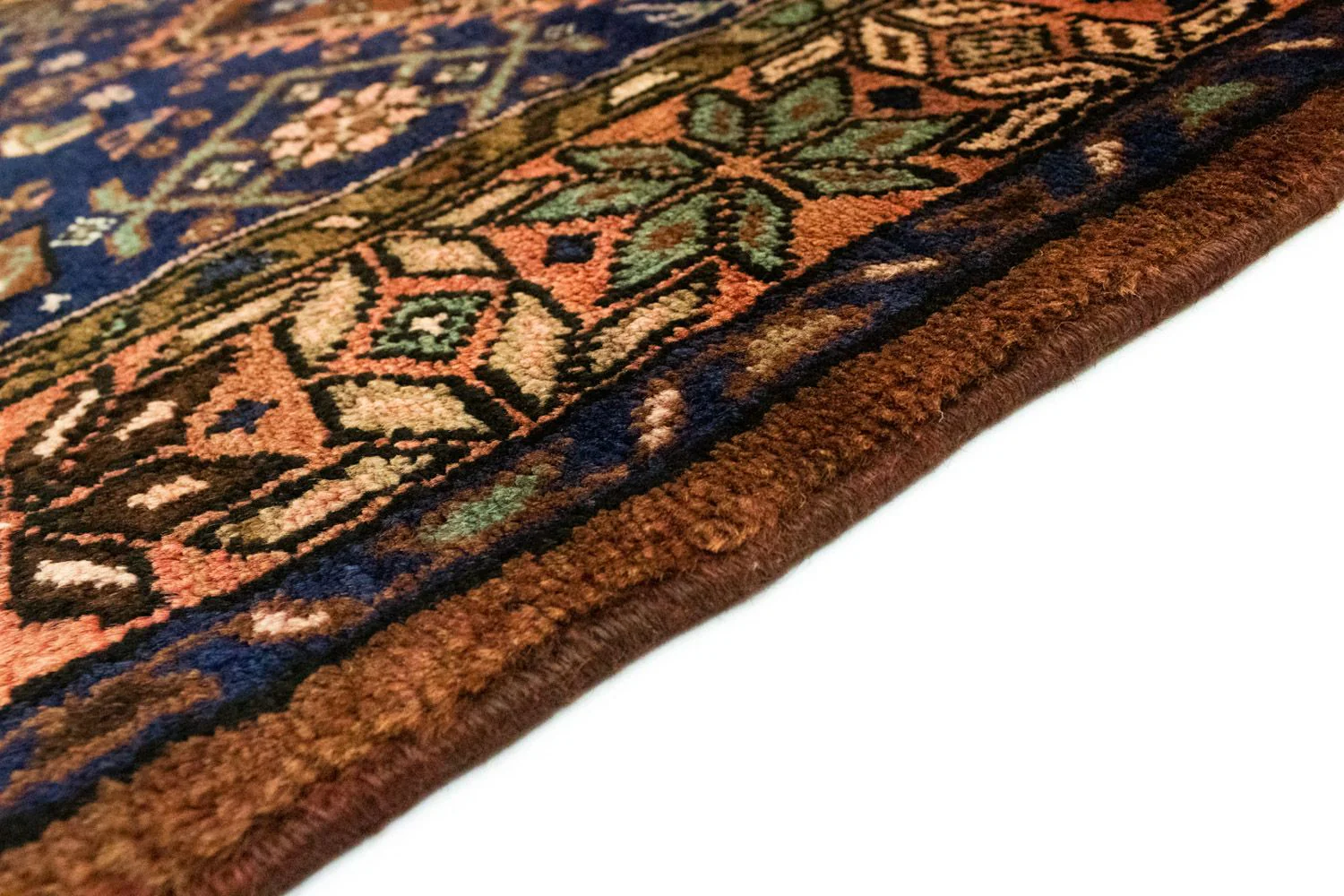Perserteppich - Nomadic 303 x 115 cm - blau - Image 3