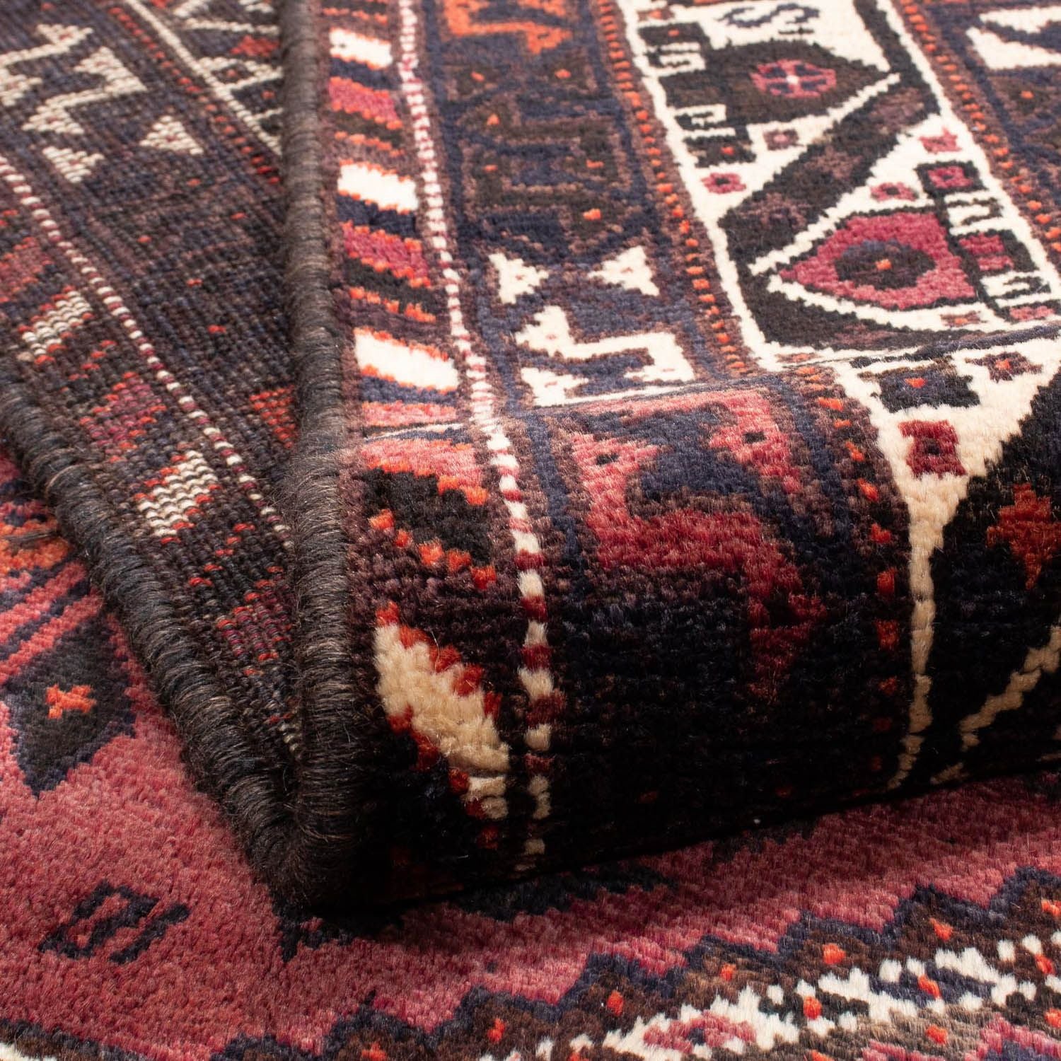 Perserteppich - Nomadic 303 x 206 cm - dunkelrot - Image 4