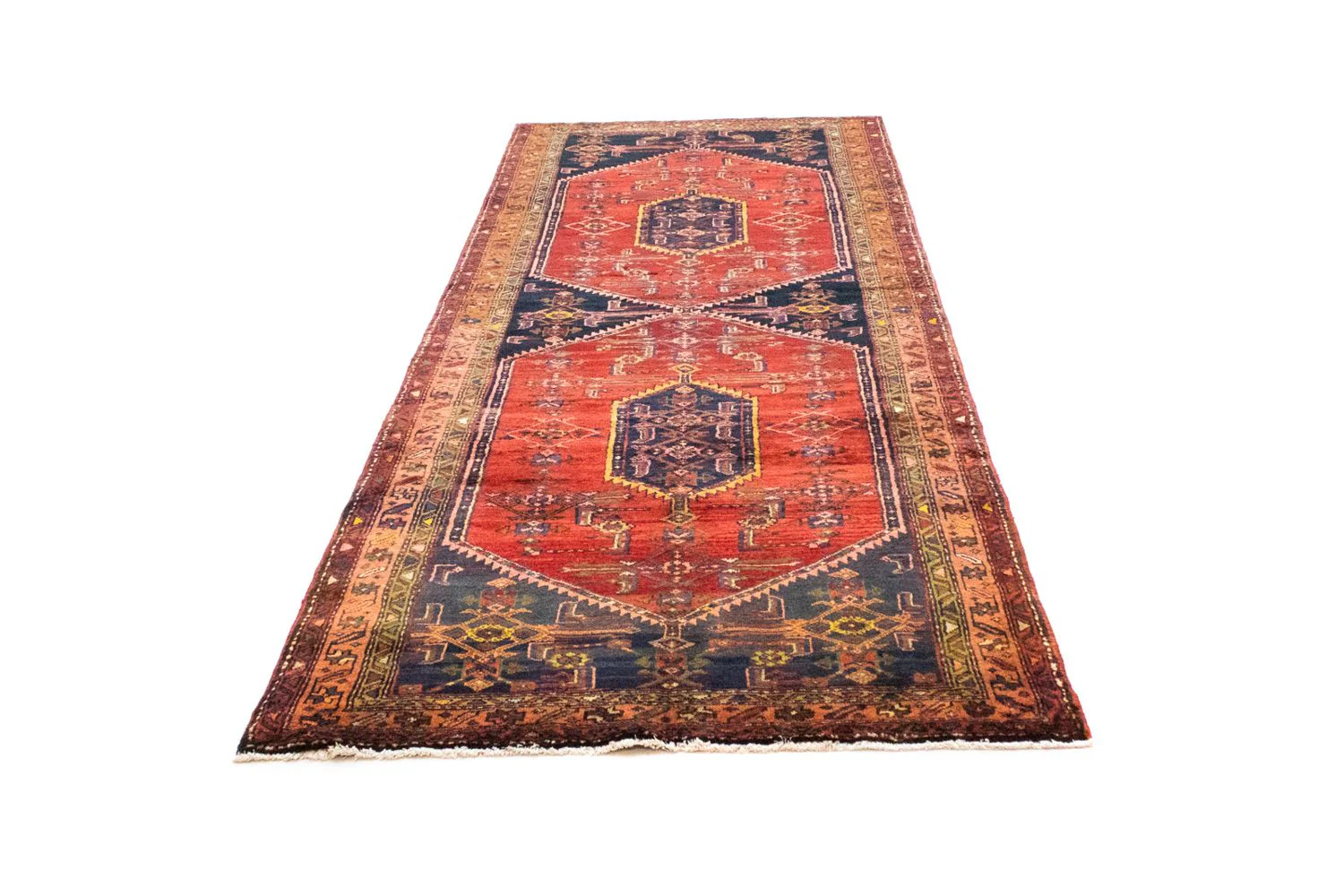 Perserteppich - Nomadic 305 x 112 cm - blau - Image 5