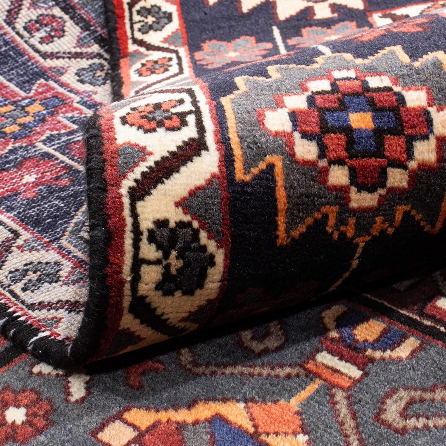 Perserteppich - Nomadic 305 x 210 cm - dunkelblau - Image 4